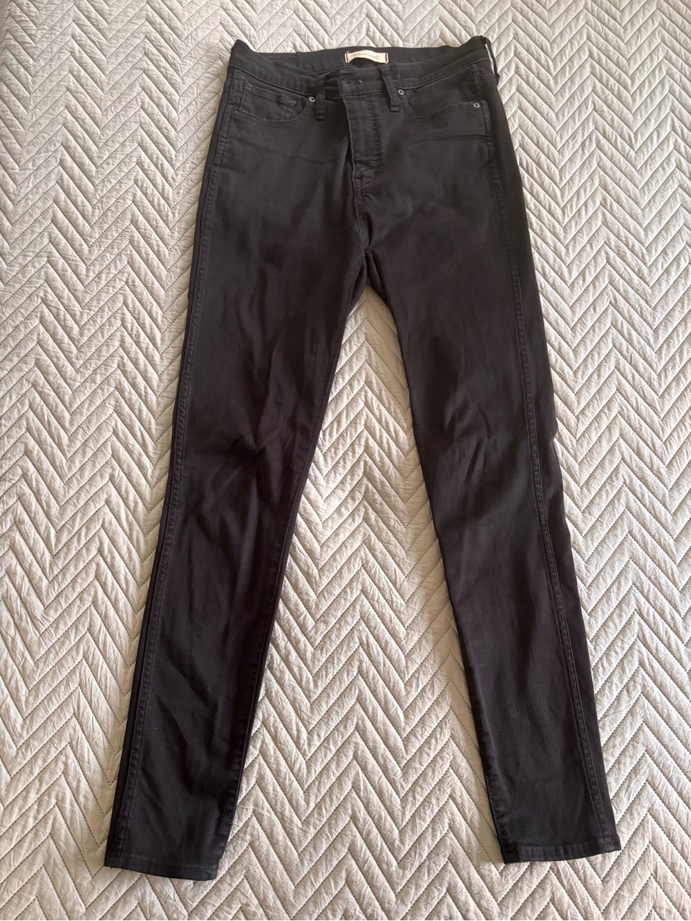Madewell Black Skinny Jeans